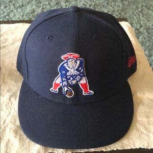 Patriots Fitted Hat Size 7.5